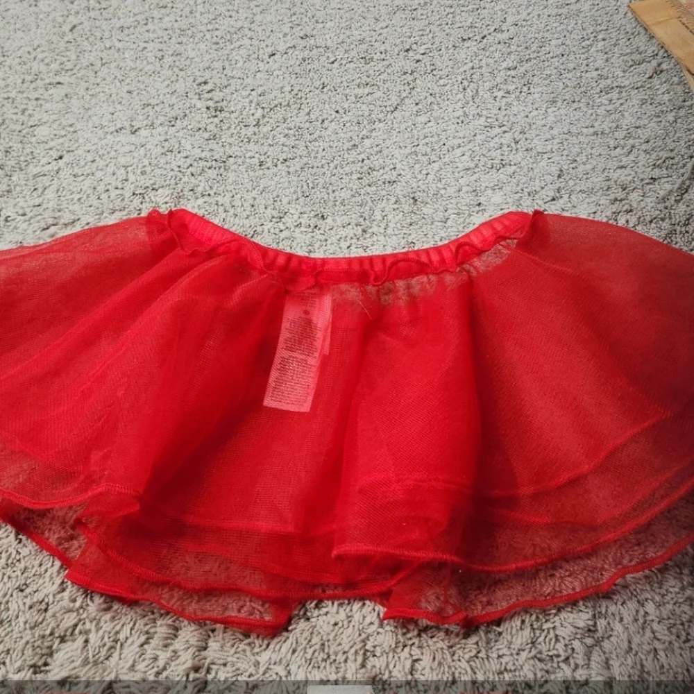 Toddler's Red Tulle Skirt - Carter's - 18M